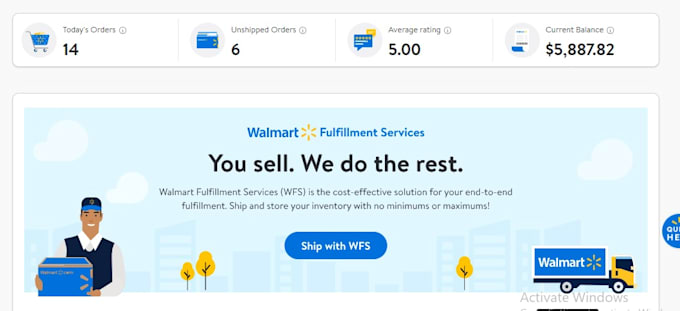 Be your walmart dropshipping and wfs virtual assistant va by Arashnarr1 ...