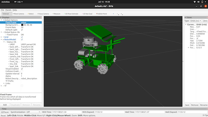 setup for mobile robotics development ros gazebo and roadmap for real robot