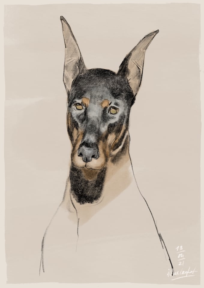 draw you the best pawtrait of your pet