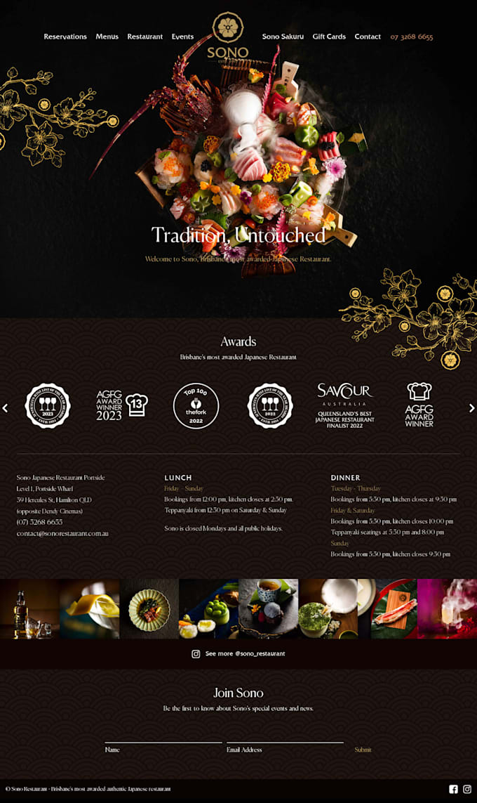 create restaurant website booking and food delivery service