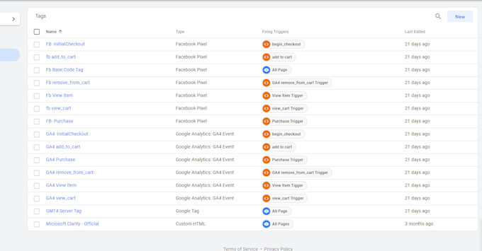 setup facebook pixel conversion API server side tracking with GTM