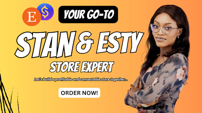 help you setup stan store or rebrand, create canva ebook, digital product design