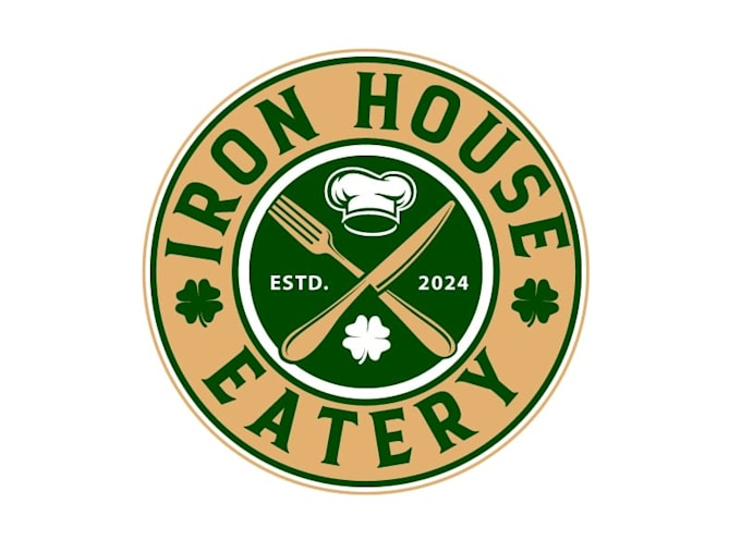 create distinctive, contemporary restaurant logo for you