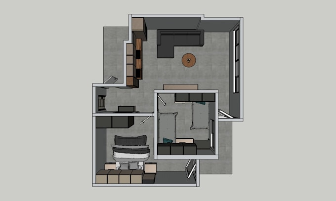 create 3d or 2d floor plans