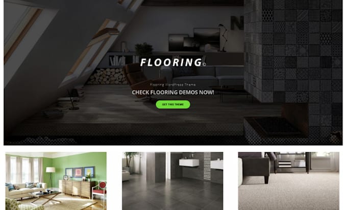 design flooring website tiling construction website