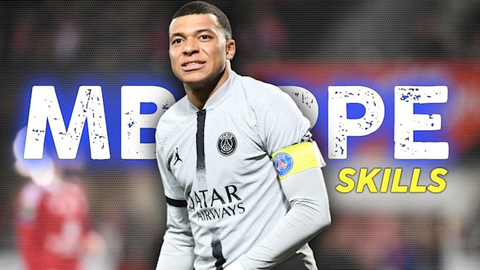 make a football thumbnail for youtube channel