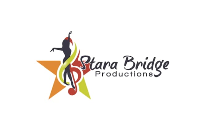 unique design comparative or realistic, the dance logo