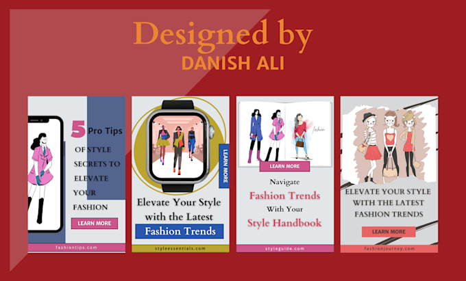 design custom professional pinterest pins