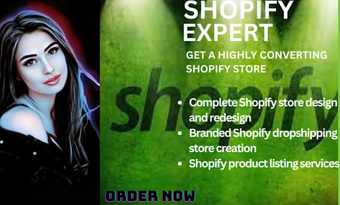 build shopify dropshipping store setup shopify website design shopify redesign