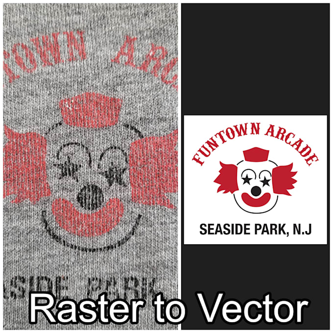 do digitizing, vector, graphic design