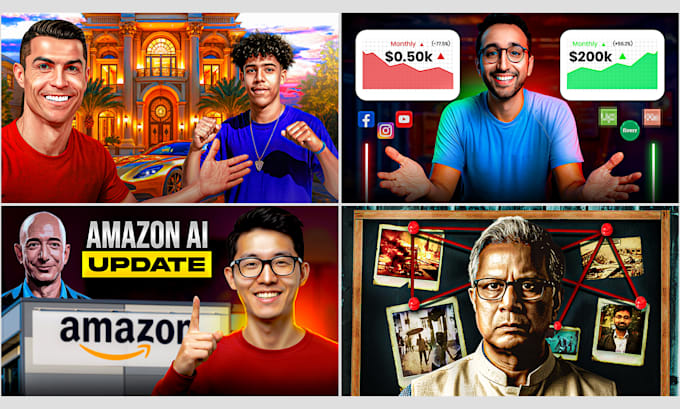 do viral youtube thumbnail, gaming thumbnail, to boost CTR