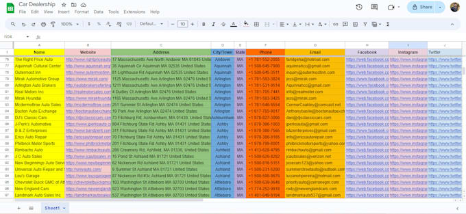 do data entry VA, lead generation, pdf to excel and email collection