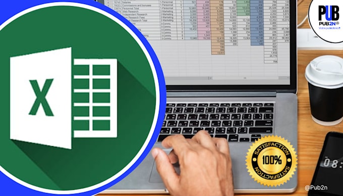 do excel data entry, cleaning, formatting, merging, and analysis in less than 24