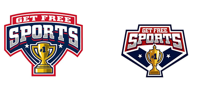 do sports team tournament golf baseball football basketball logo with 1 day