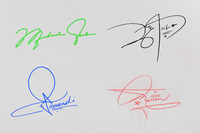 convert signature into stamp