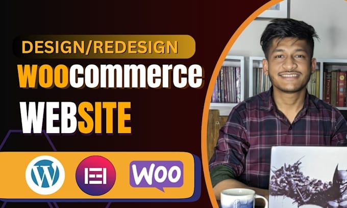 build a wordpress ecommerce website using by woocommerce online webshop