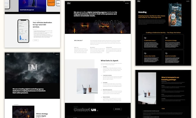 design wordpress website, elementor wordpress website redesign