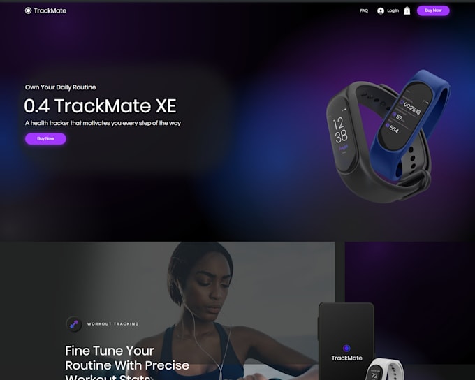 design wix landing page for your business