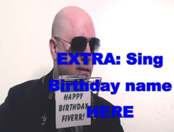 Play happy birthday blues guitar harmonica by Radagast11 Fiverr