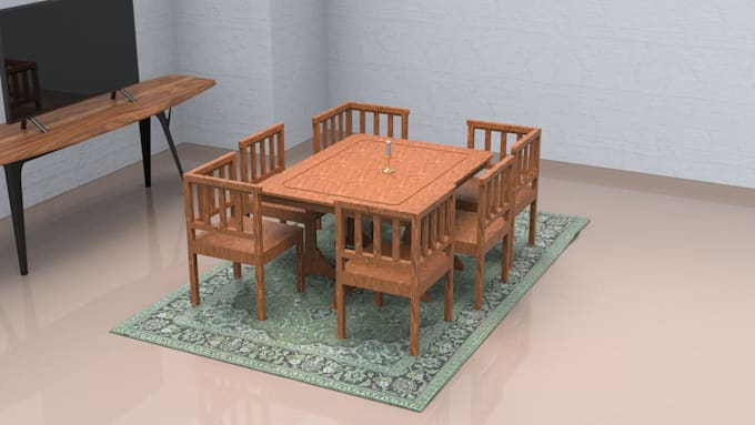 provide furniture design and rendering