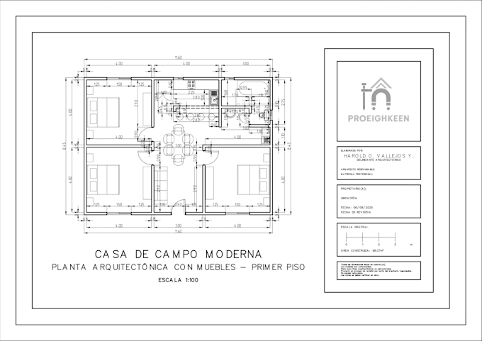 convert your architectural sketch or idea into cad drawings