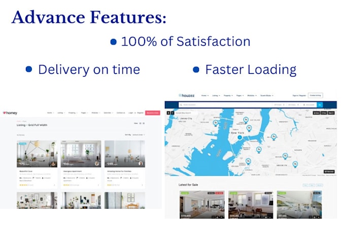 do customization of homey and houzez wordpress theme