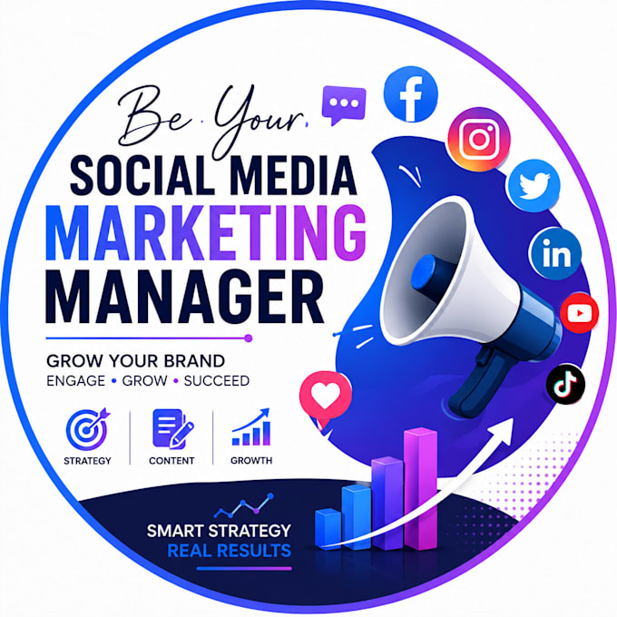be your social media marketing manager