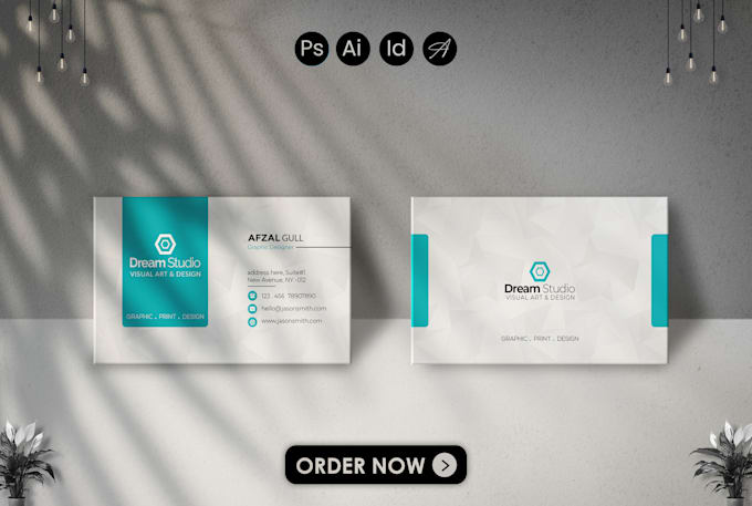 do professional, creative, and luxury business card design