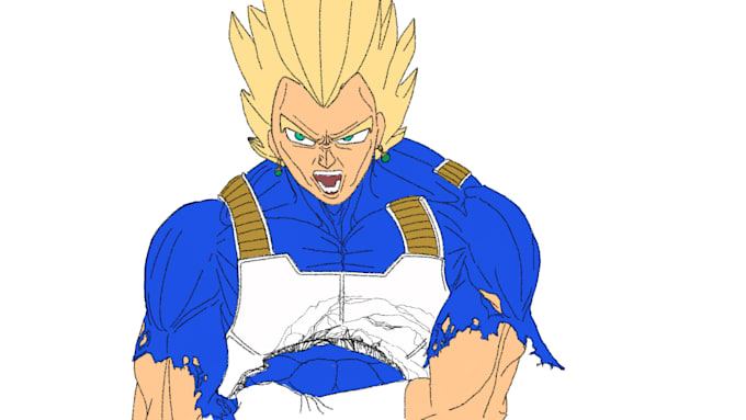 draw any dragon ball character for you
