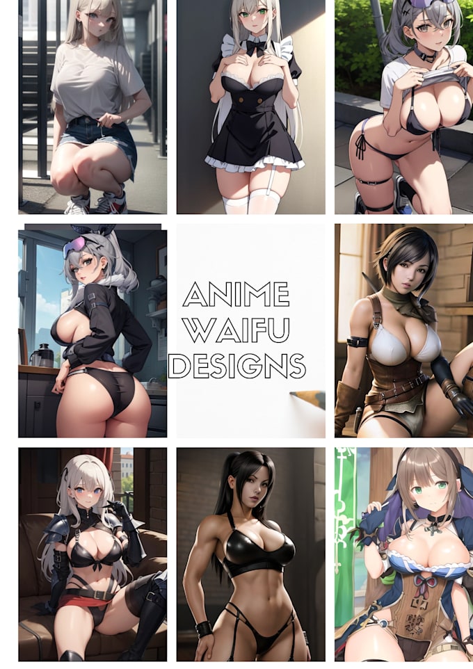 make anime waifu ai art