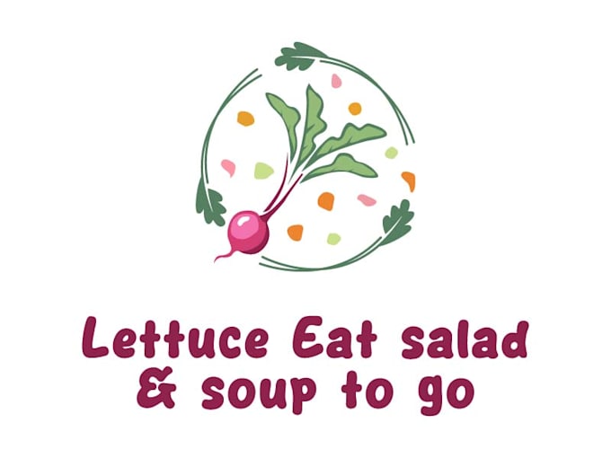 make distinctive, contemporary salad and soup logo designs