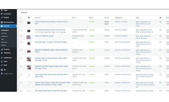 do ecommerce product upload listing wordpress shopify data entry