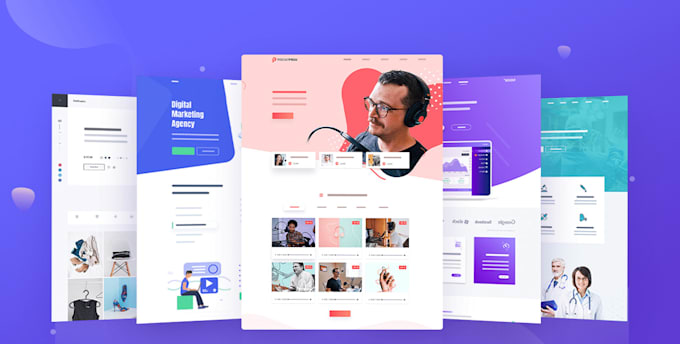 design a professional elementor website using crocoblock and jetengine