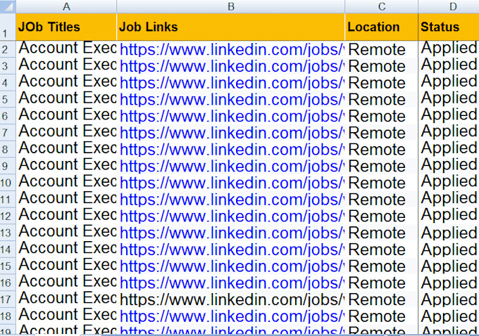 search and apply 1000 jobs for you