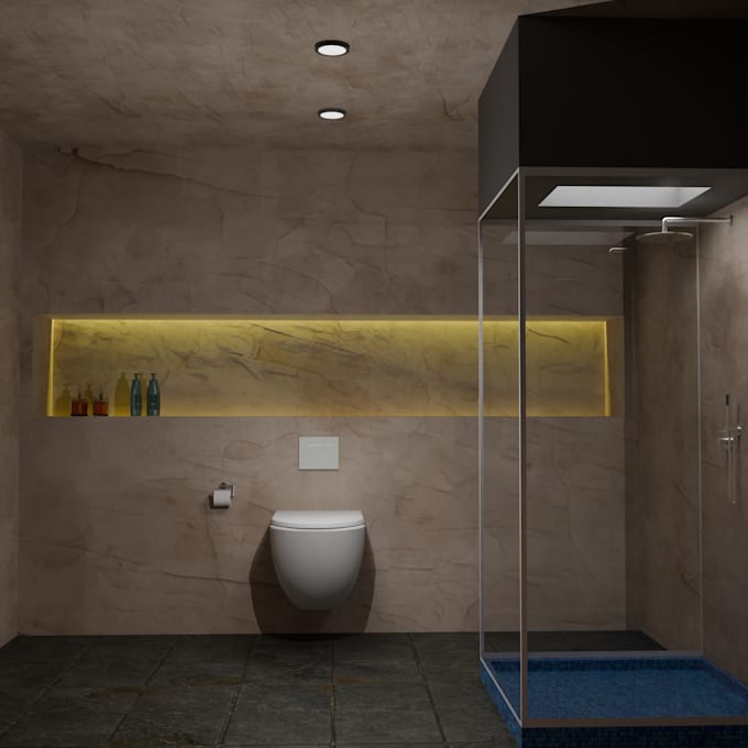 interior 3d modeling and high quality rendering