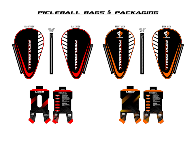 design unique pickleball paddle and accessories