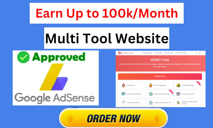 create SEO tools website for business