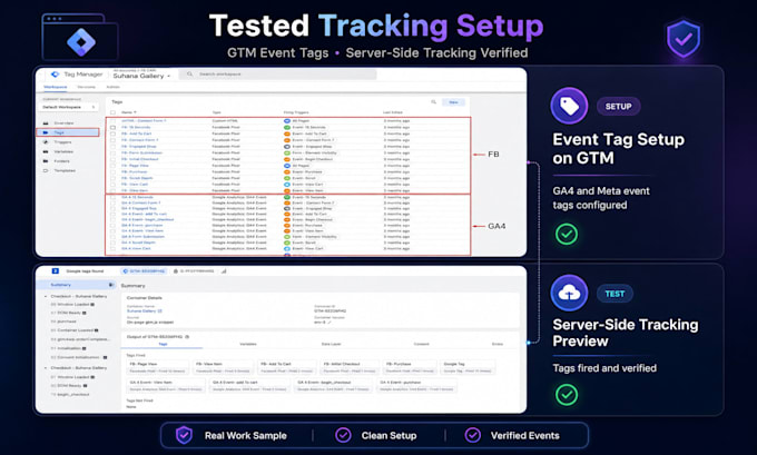 fix or set up meta pixel and facebook conversion API