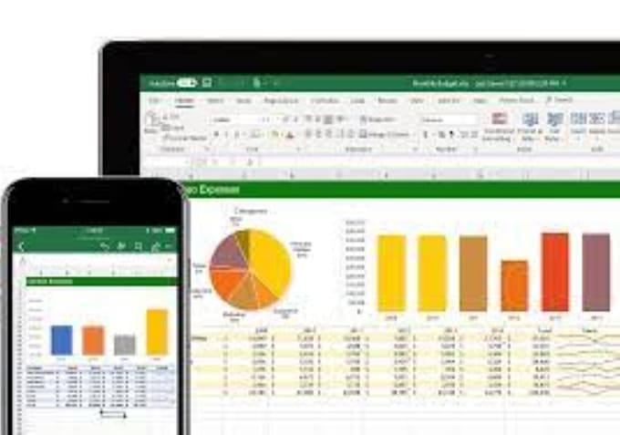 do spreadsheet design, data analysis, dashboard creation
