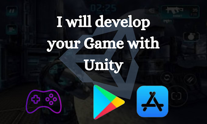 be your professional game developer, unity game development