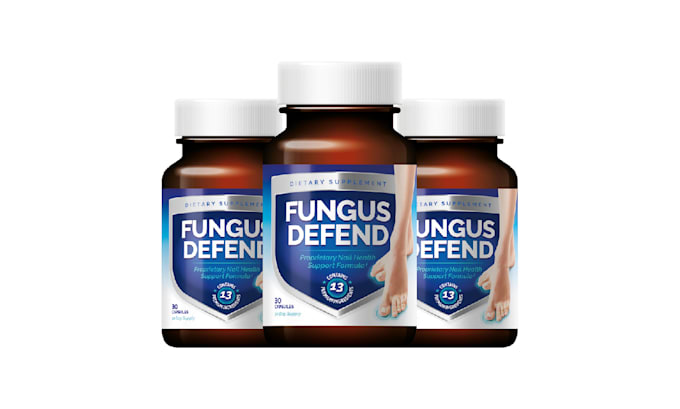 design a professional supplement label
