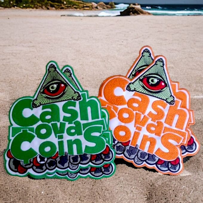 do sticker design,custom patches, label, badge, and logo design