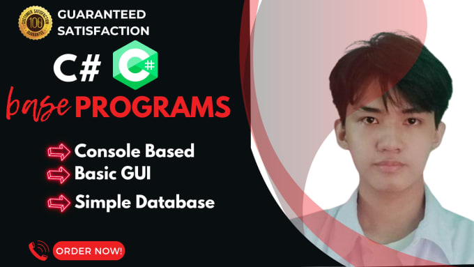Do csharp console based and basic gui programs by Ejay_buscato | Fiverr