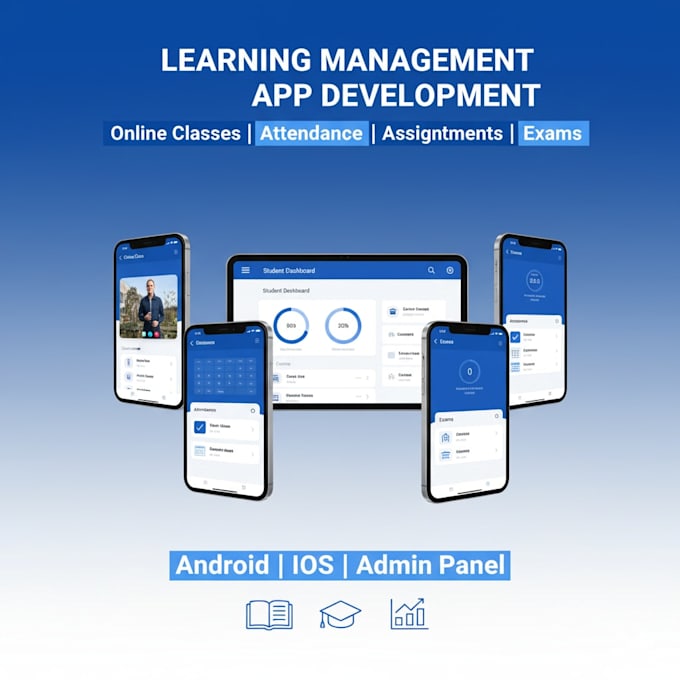 develop school management mobile app for android