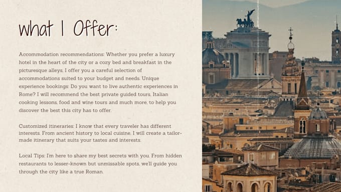 be your personal local digital guide for rome