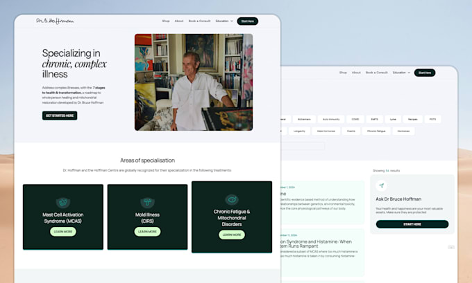 do figma website design, website mockup