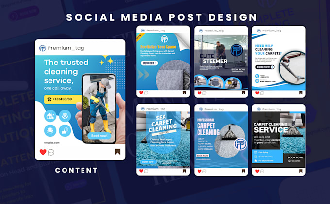 create your one month graphic content in canva for instagram