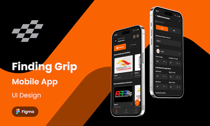 design modern mobile app UI UX for android and ios