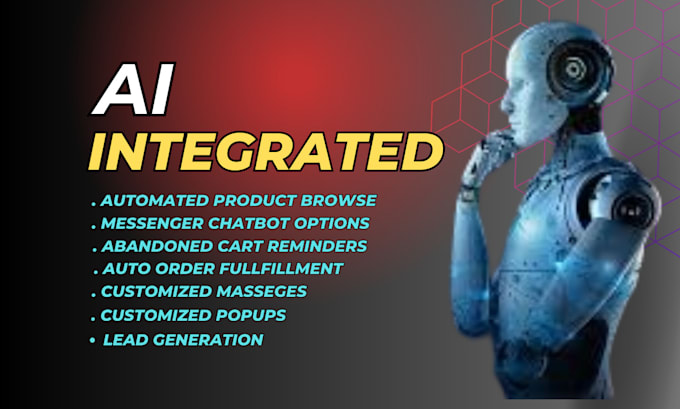 integrate chatbot, ai on your shopify store