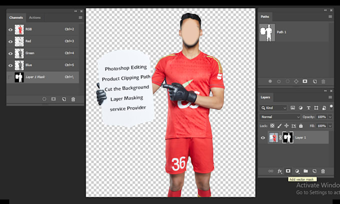 do clipping path product photo cut the background removal layer mask as expert